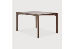 PI DINING TABLE - VARNISHED TEAK 140 x 80 x 76