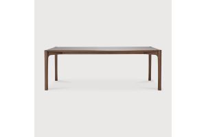PI DINING TABLE - VARNISHED TEAK 220 x 95 x 76