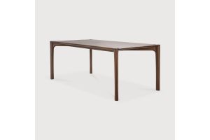 PI DINING TABLE - VARNISHED TEAK 220 x 95 x 76