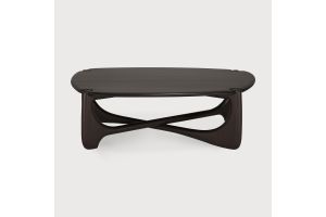 PI COFFEE TABLE - VARNISHED MAGHOGANY - DARK BROWN