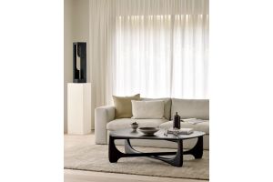 PI COFFEE TABLE - VARNISHED MAGHOGANY - DARK BROWN