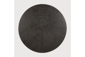 NESTING COFFEE TABLE - VARNISHED MINERALS - RAY UMBER - ROUND - SET OF 2 61/90 x 61/90 x 36/25915