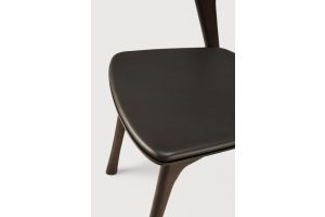 BOK DINING CHAIR - VARNISHED OAK - BROWN 