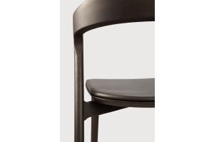 BOK DINING CHAIR - VARNISHED OAK - BROWN 