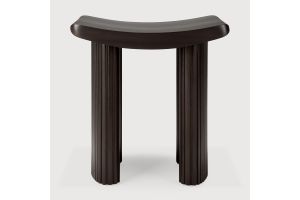 ROLLER MAX STOOL - VARNISHED MAHOGANY - DARK BROWN - 48 x 35 x 49	35030