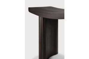 ROLLER MAX STOOL - VARNISHED MAHOGANY - DARK BROWN - 48 x 35 x 49	35030