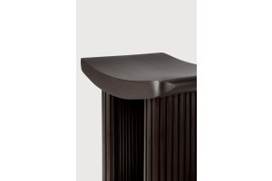 ROLLER MAX STOOL - VARNISHED MAHOGANY - DARK BROWN - 48 x 35 x 49	35030