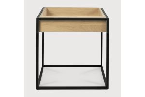 MONOLIT SIDE TABLE - OAK - SQUARE 
