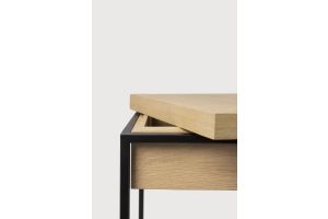 MONOLIT SIDE TABLE - OAK - SQUARE 