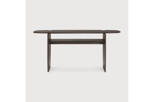 PI CONSOLE - VARNISHED MAHOGANY - DARK BROWN 