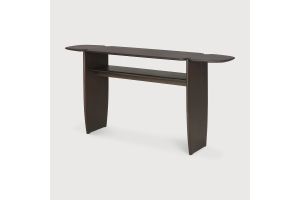 PI CONSOLE - VARNISHED MAHOGANY - DARK BROWN 