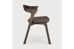 BOK DINING CHAIR - VARNISHED OAK - BROWN 