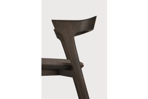 BOK DINING CHAIR - VARNISHED OAK - BROWN 