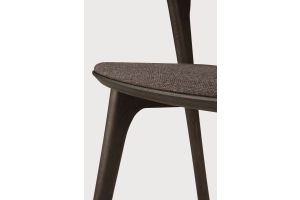 BOK DINING CHAIR - VARNISHED OAK - BROWN 