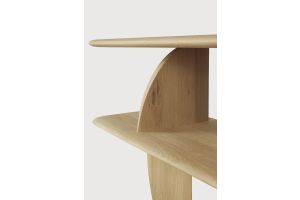 GEOMETRIC SOFA CONSOLE - OAK 210 x 35 x 67	55017
