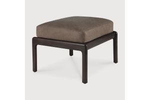 JACK FOOTSTOOL - VARNISHED MAHOGANY - DARK BROWN