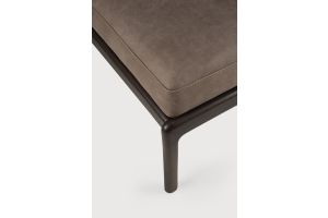 JACK FOOTSTOOL - VARNISHED MAHOGANY - DARK BROWN