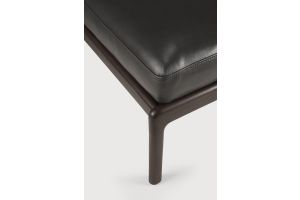 JACK FOOTSTOOL - VARNISHED MAHOGANY - DARK BROWN