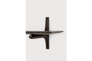 PI WALL SHELF - VARNISHED MAHOGANY - DARK BROWN - 1 SHELF 100 x 35 x 28	29792		