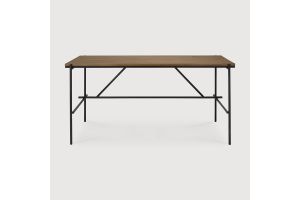 OSCAR DESK - TEAK - RECTANGULAR 