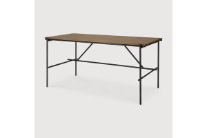 OSCAR DESK - TEAK - RECTANGULAR 