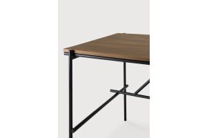 OSCAR DESK - TEAK - RECTANGULAR 