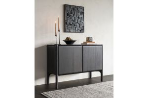PI SIDEBOARD - VARNISHED TEAK - DARK BROWN - 2 DOORS 119 x 45 x 83	11571