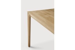 BOK DESK - VARNISHED OAK - RECTANGULAR - WITH CABLE MANAGEMENT 140 x 70 x 76	51575