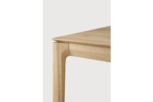 BOK DESK - VARNISHED OAK - RECTANGULAR - WITH CABLE MANAGEMENT 140 x 70 x 76	51575