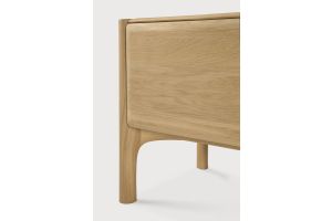 PI TV CUPBOARD - OAK - 1 FLIP-DOWN DOOR - 1 DRAWER 164 x 45 x 53	 51344