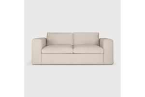 MELLOW SOFA - OFF WHITE ECO FABRIC - 2.5 SEATER 