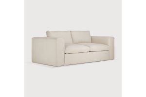 MELLOW SOFA - OFF WHITE ECO FABRIC - 2.5 SEATER 