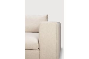 MELLOW SOFA - OFF WHITE ECO FABRIC - 2.5 SEATER 