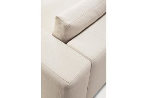 MELLOW SOFA - OFF WHITE ECO FABRIC - 2.5 SEATER 