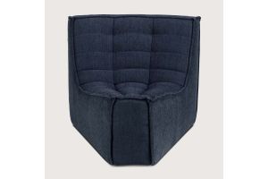 ETHNICRAFT N701 - GRAPHITE ECO FABRIC- 45° ROUND 