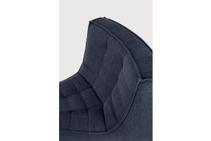 ETHNICRAFT N701 - GRAPHITE ECO FABRIC- 45° ROUND 