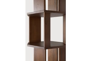STAIRS COLUMN - VARNISHED TEAK - BROWN 45 x 46 x 204	10131