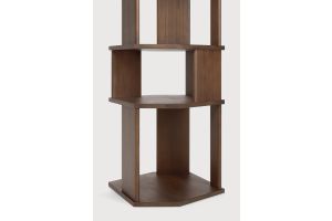 STAIRS COLUMN - VARNISHED TEAK - BROWN 45 x 46 x 204	10131