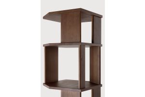 STAIRS COLUMN - VARNISHED TEAK - BROWN 45 x 46 x 204	10131