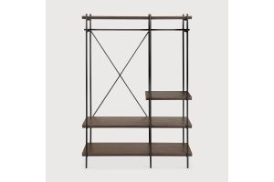 ETHNICRAFT TEAK OSCAR RACK-5 SLIDING DOORS 