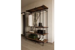 ETHNICRAFT TEAK OSCAR RACK-5 SLIDING DOORS 