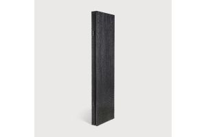 CHOPPED ROOM DIVIDER - VARNISHED MAHOGANY - BLACK 150 x 3 x 181	35135