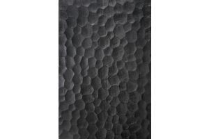 CHOPPED ROOM DIVIDER - VARNISHED MAHOGANY - BLACK 150 x 3 x 181	35135