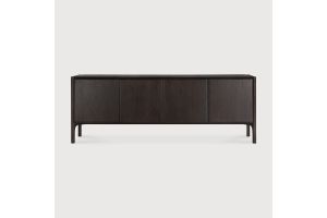 PI SIDEBOARD - VARNISHED TEAK - DARK BROWN - 4 DOORS - 230 x 45 x 83	11573 