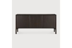 PI SIDEBOARD - VARNISHED TEAK - DARK BROWN - 3 DOORS 174 x 45 x 83	11572