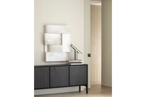 PI SIDEBOARD - VARNISHED TEAK - DARK BROWN - 3 DOORS 174 x 45 x 83	11572