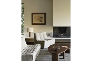 N701 MODULAR SOFA - ECRU ECO FABRIC - 1 SEATER 80 x 91 x 76	20266