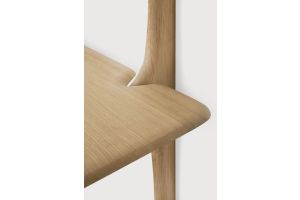 PI WALL SHELF - OAK - 5 SHELVES 100 x 35 x 126		