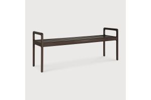 JACK BENCH FRAME - VARNISHED MAHOGANY - DARK BROWN  150 x 41 x 59	35117