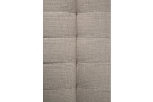 N701 MODULAR SOFA - ECRU ECO FABRIC - 90° SQUARE CORNER  91 x 91 x 76	 20265